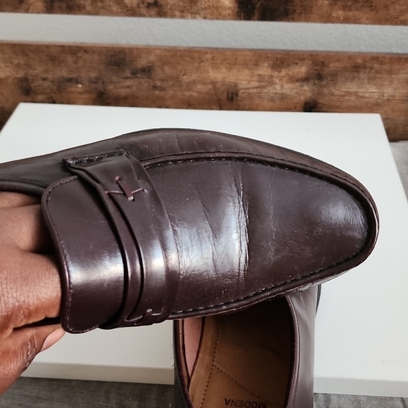 Allen Edmonds modena brown men loafers Driving Shoes Mocassin Slip On main image 6